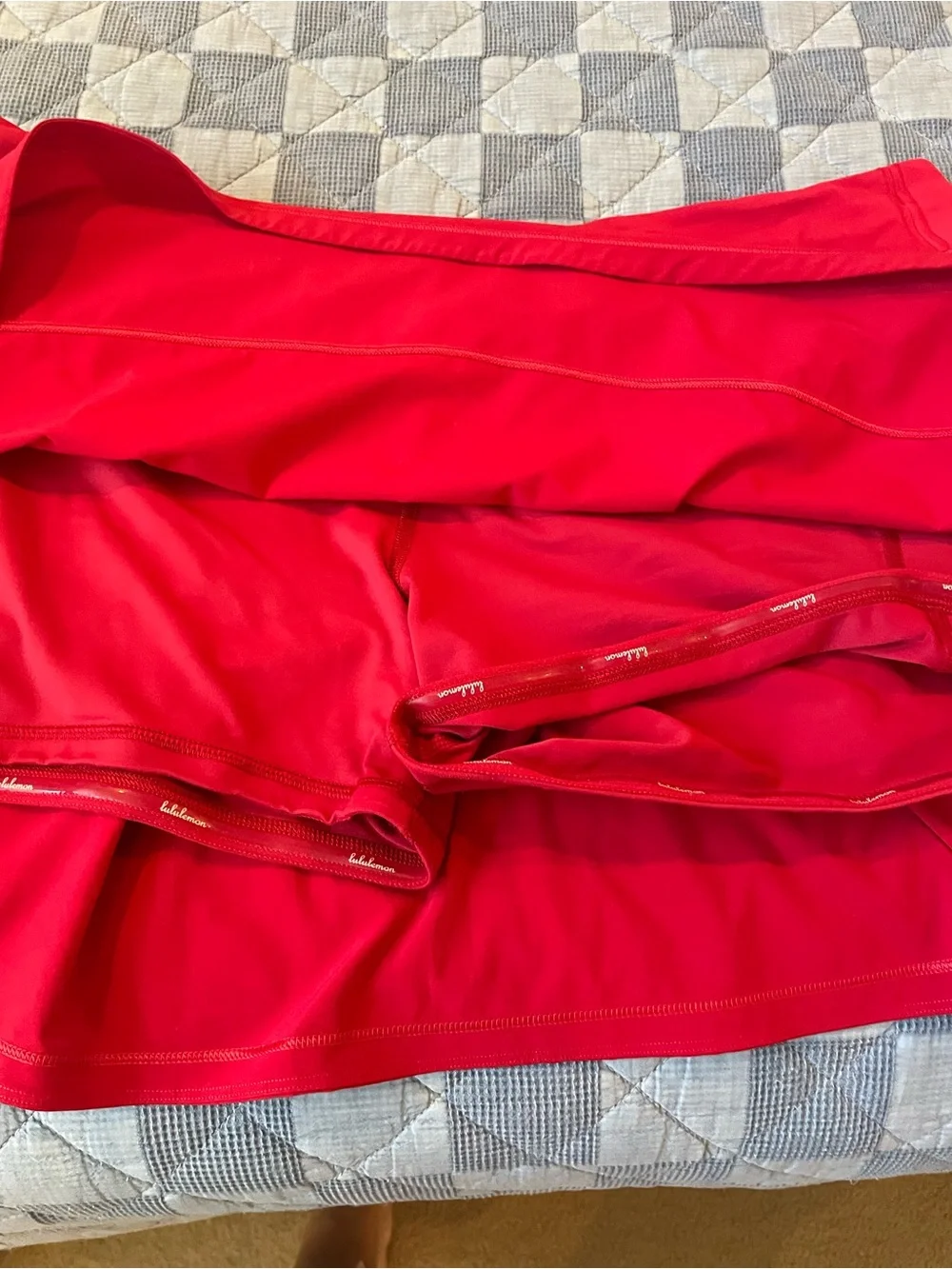 lululemon athletica Red Athletic Skirt. Hard to find size 16!